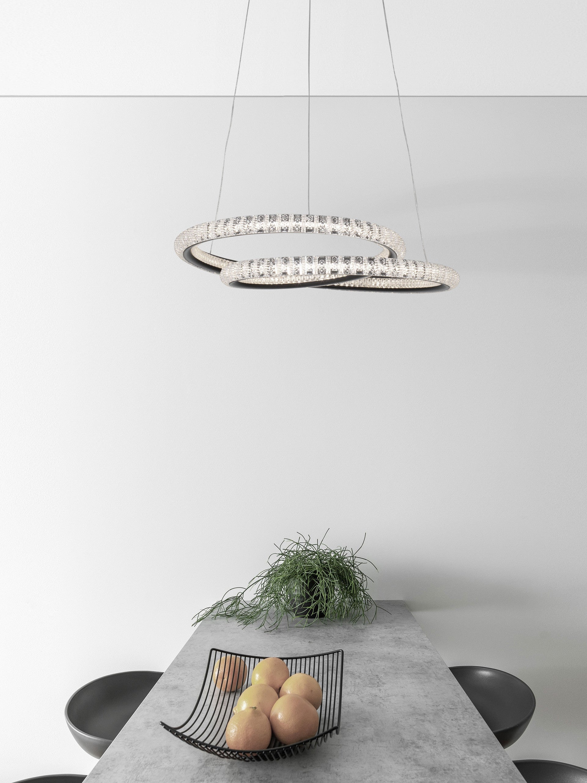 Пендел GINEVRA 45W пясъчно черен