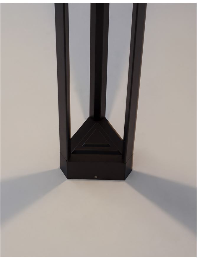 Външен аплик PAX LED 9W Тъмен антрацит алуминий L13.5 W12 H80см IP54