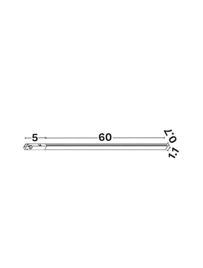 Техническо осветление MINIMAL 12W 3000K Бял