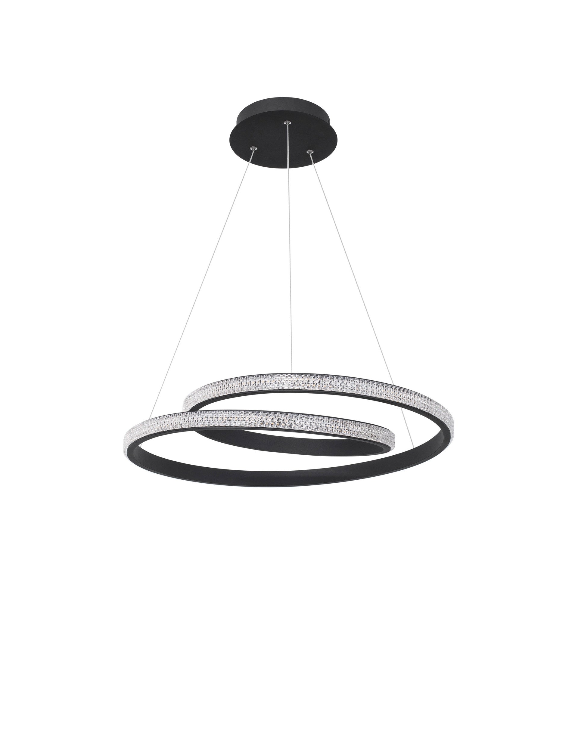 Висящо осветително тяло (пендел) GRANIA 25W Пясъчно черен