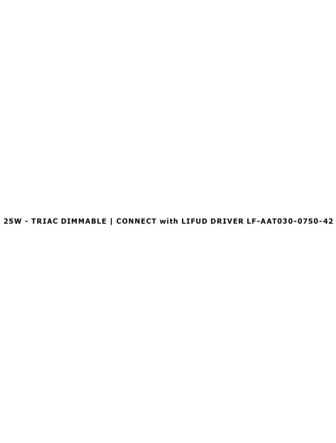 Техническо осветление CC LED драйвер 30W TRIAC 400-750mA Dip-Switch