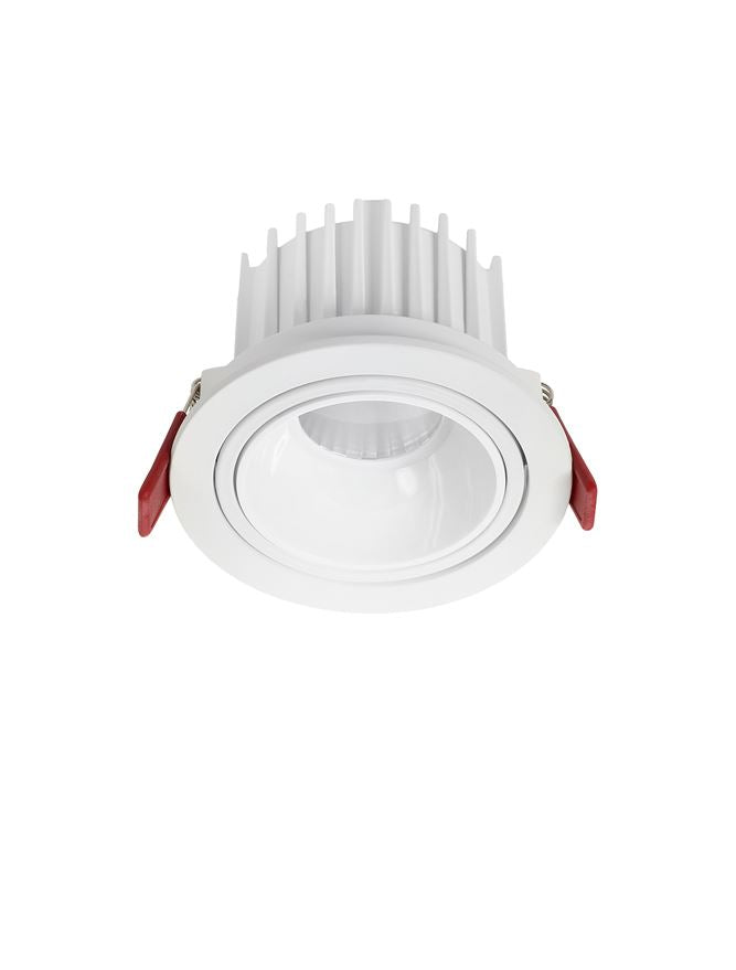 Техническо осветление VULCAN 20W LED Матов бял алуминий 3000K D11.5 H7см