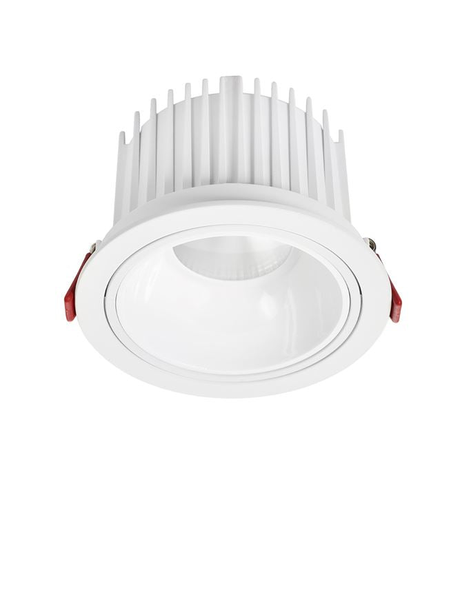 Техническо осветление VULCAN 40W LED Матов бял алуминий 3000K D15 H9.6см