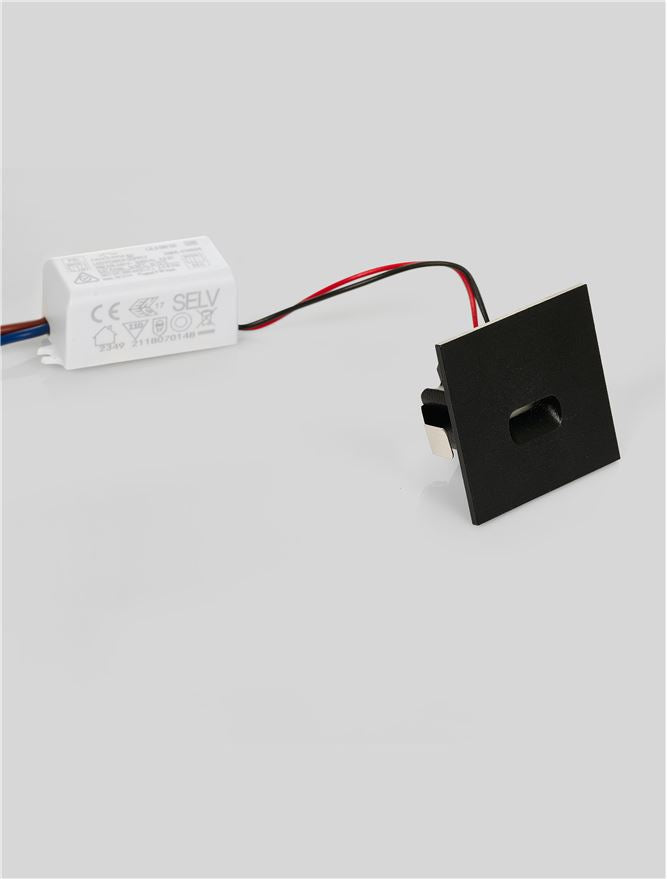 Техническо осветление ATRIUM LED 3W 2700K Леят алуминий Черен