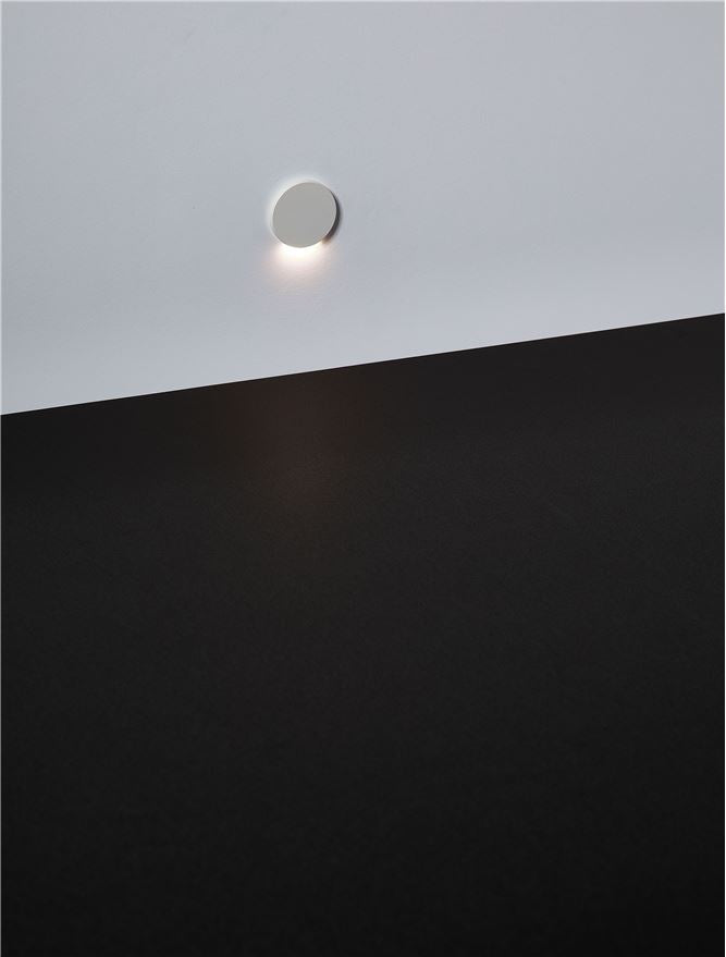 Техническо осветление ATRIUM LED 3W 2700K Леят алуминий Бял
