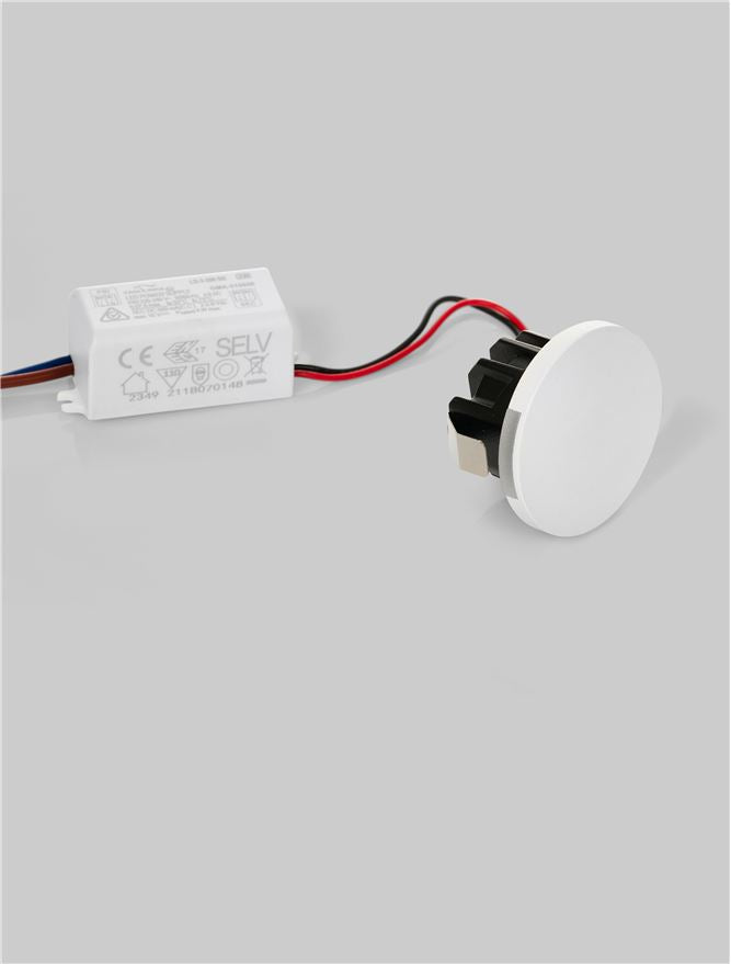 Техническо осветление ATRIUM LED 3W 2700K Леят алуминий Бял