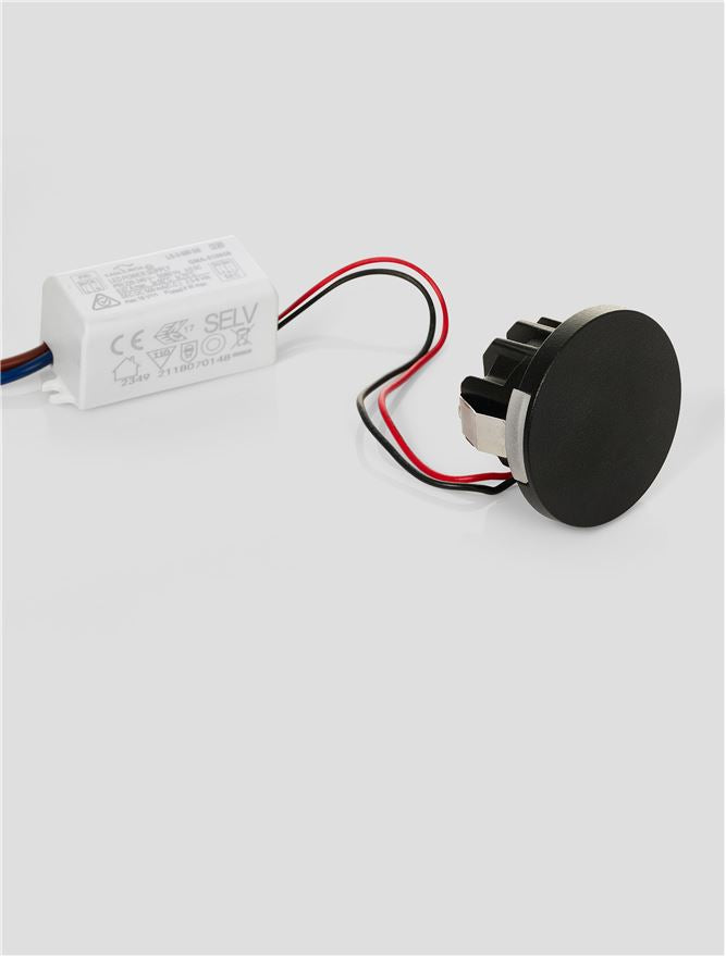 Техническо осветление ATRIUM LED 3W 2700K Леят алуминий Черен