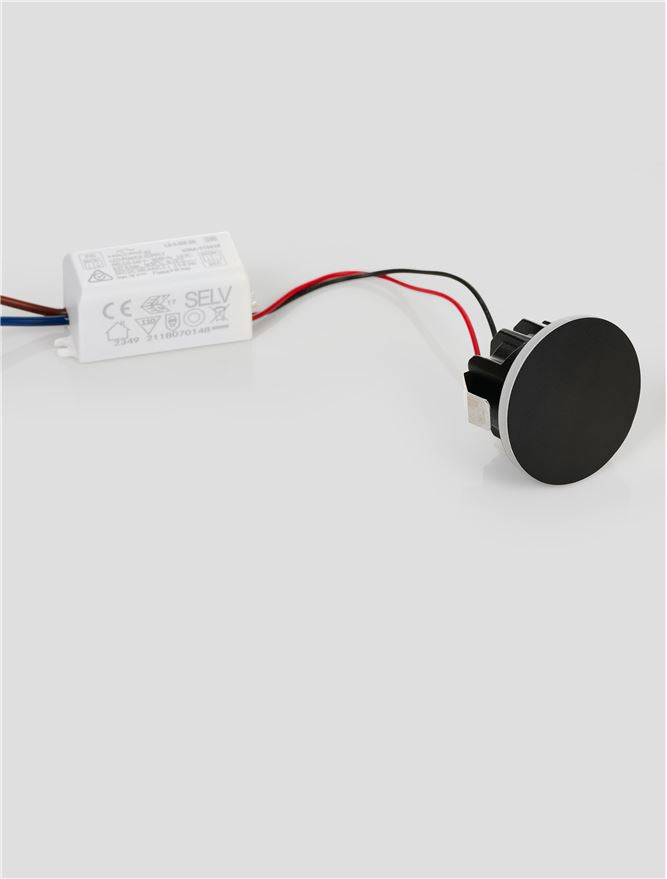 Техническо осветление ATRIUM LED 3W 2700K Леят алуминий Черен