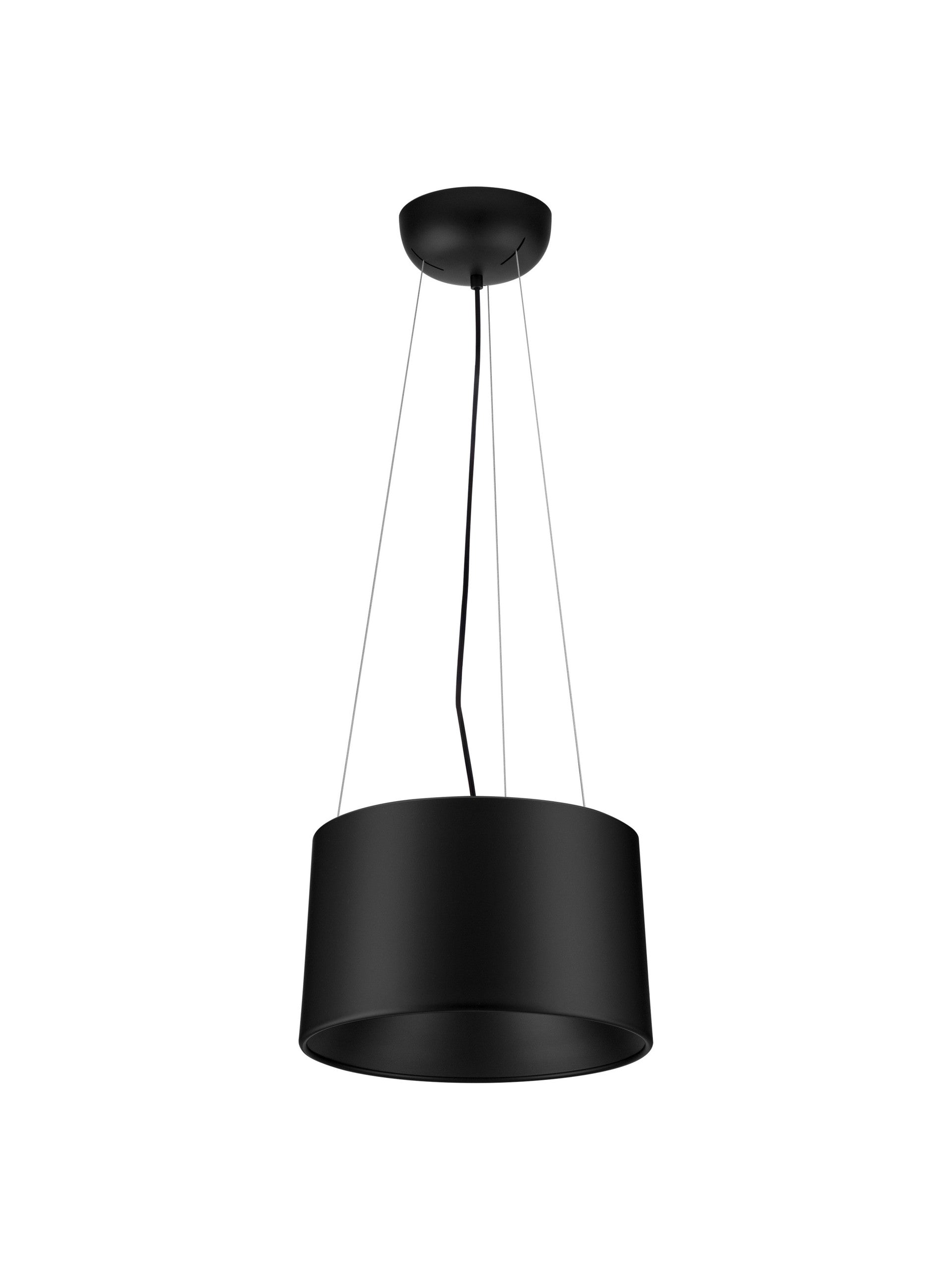 Висяща лампа ATIL 24W LED, пясъчночерна, алуминий и стомана, ⌀35 H210см