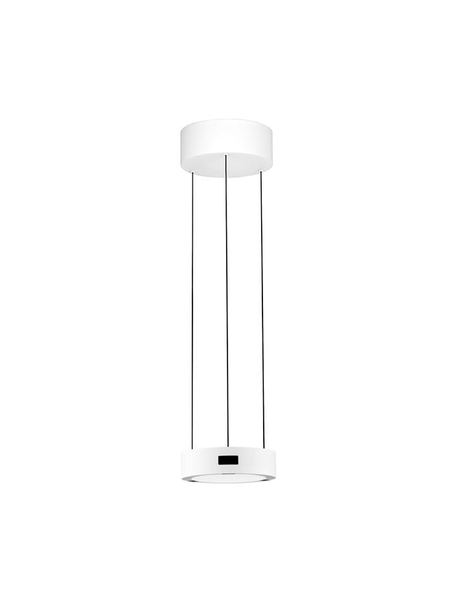 Висящо осветително тяло (пендел) AFI LED 24W Триак димируем Матово бял ⌀20 H280см