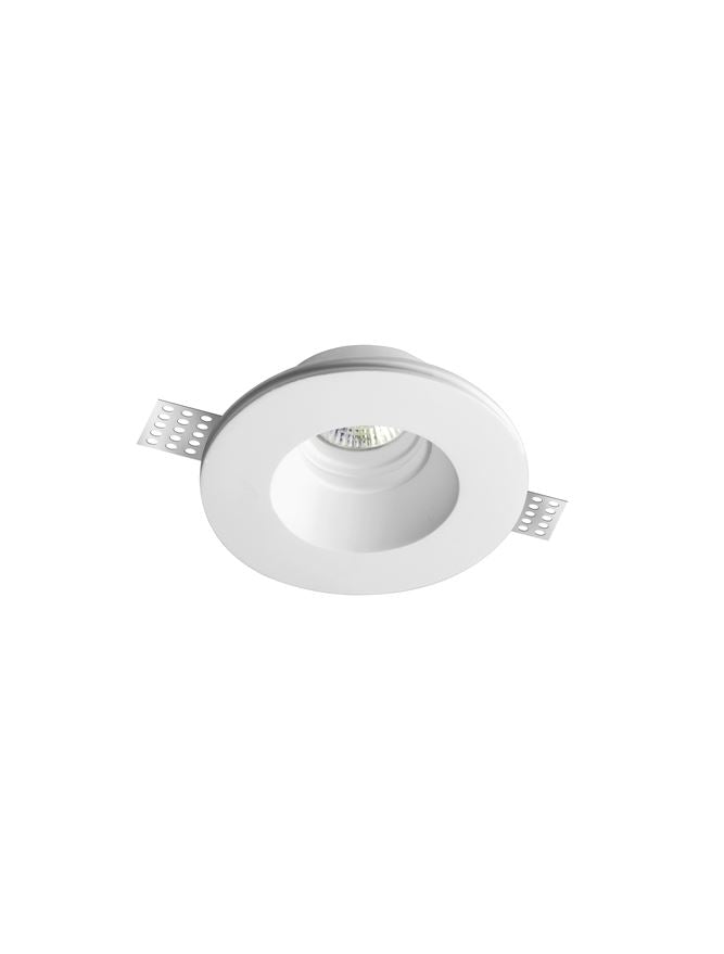 Техническо осветление INSET 35W Бял гипс GU10 IP20