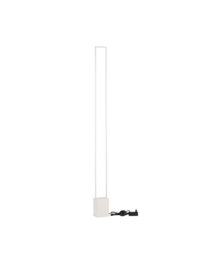 Висящо осветително тяло (пендел) LITHOS 26W LED Бял Цимент и алуминий