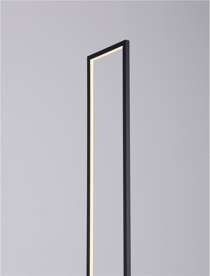 Висящо осветително тяло (пендел) LITHOS 26W LED Черен Цимент и тъмен антрацит алуминий