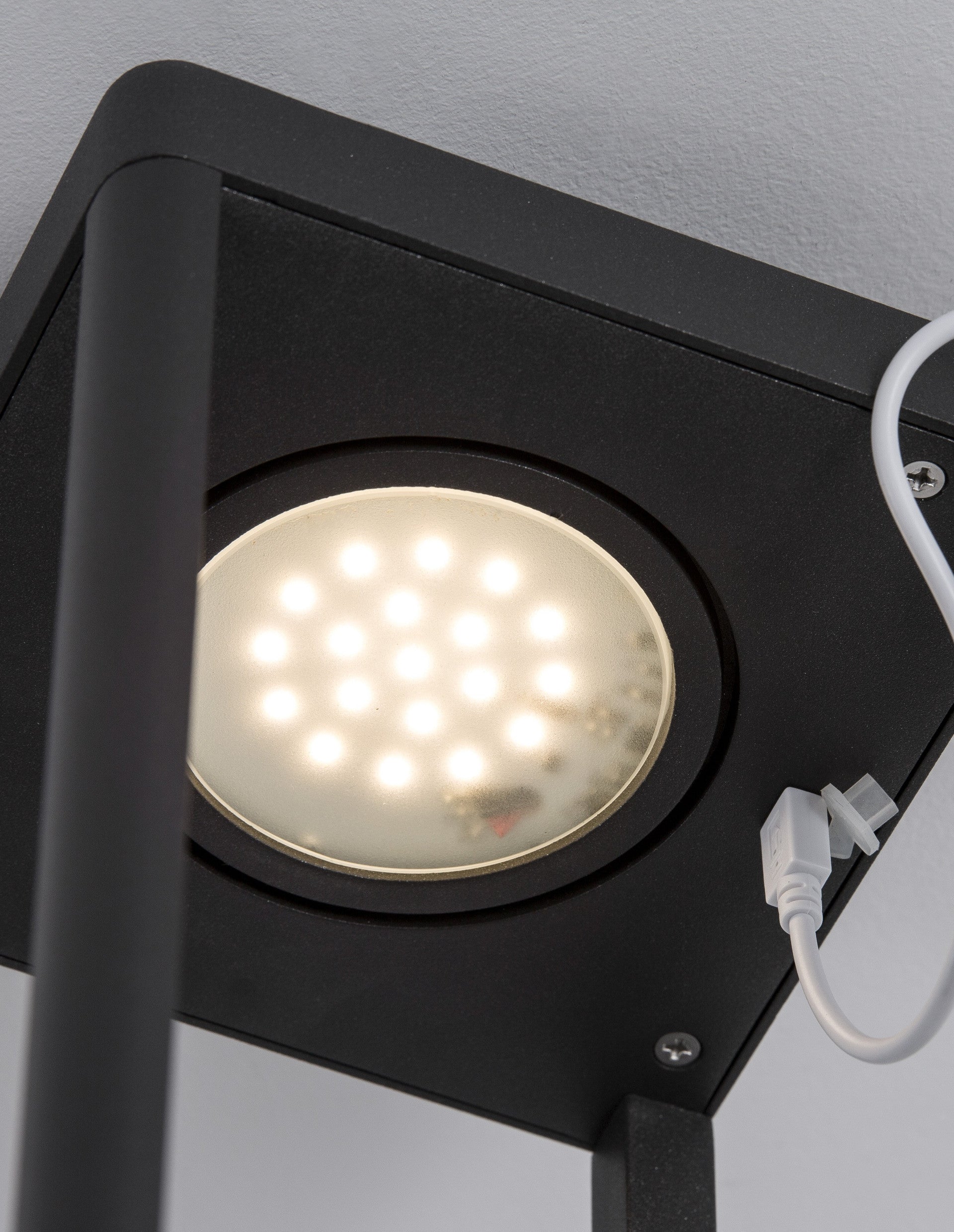 Външен аплик FIGI 2W LED Тъмен антрацит леят алуминий IP65