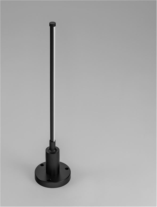 Подова лампа DESSAY 6W 3000K Пясъчно черен алуминий