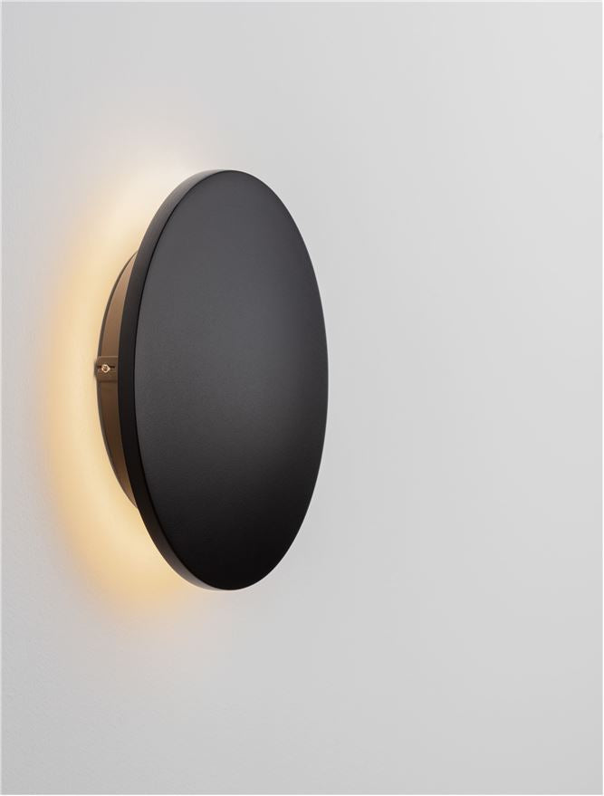 Градинска лампа COPPER 9W Пясъчно черен алуминий IP65