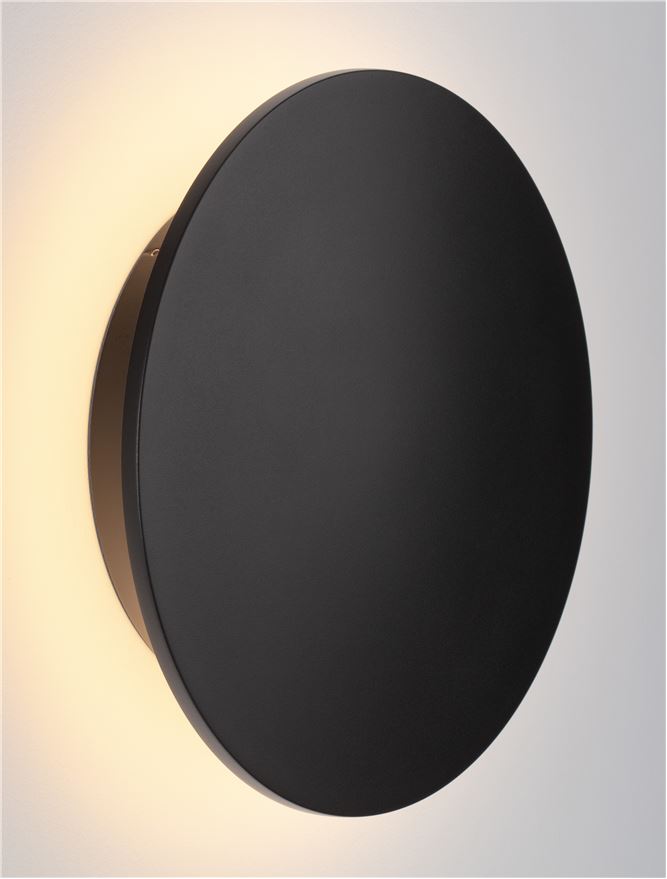 Градинска лампа COPPER 16W Пясъчно черен алуминий IP65