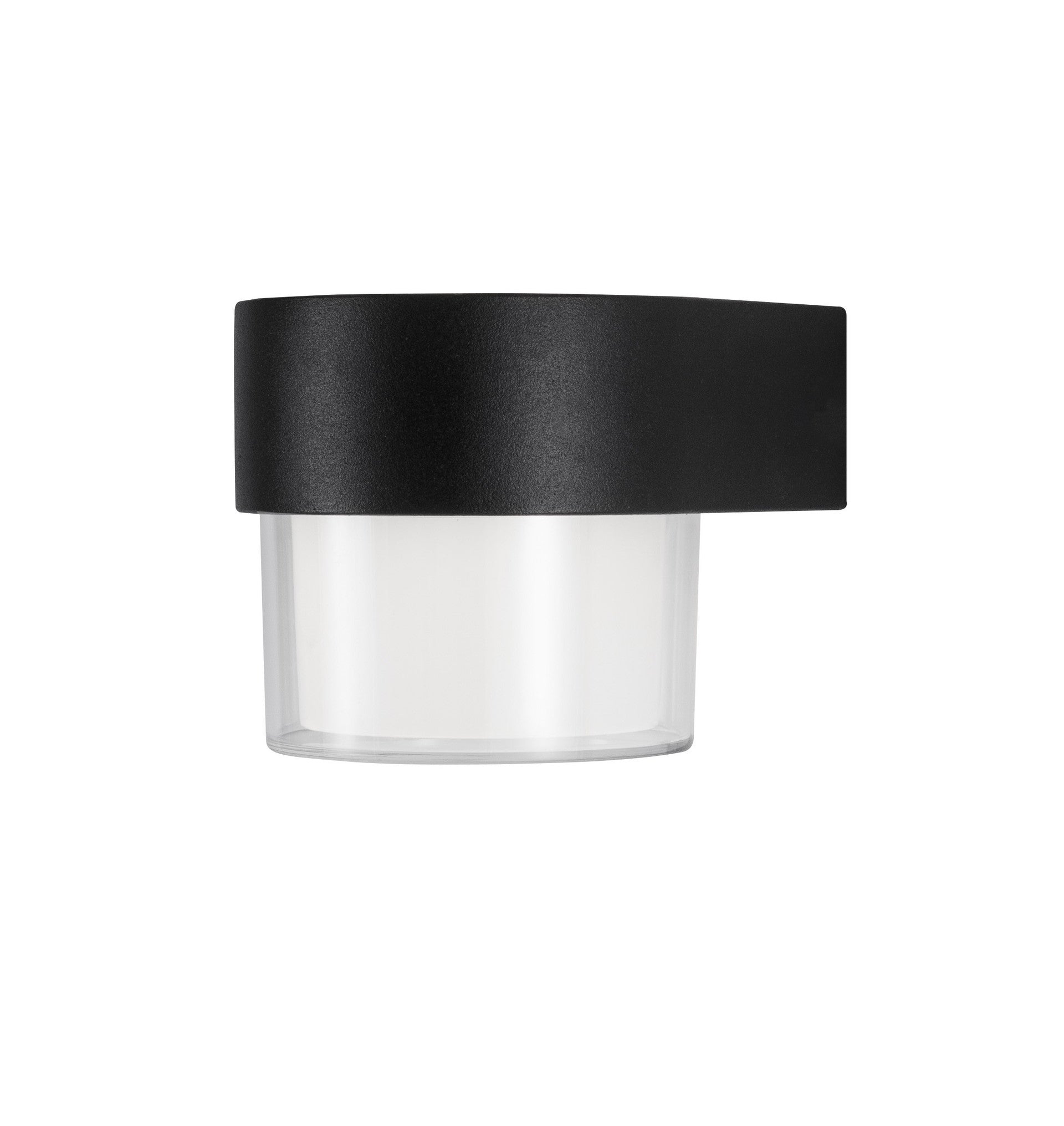 Външен аплик DARF 5W LED Пясъчно черен алуминий и ABS IP65 3000K