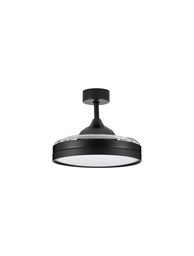 Висящо осветително тяло (пендел) NEVMA 36W LED Матово черен метал и ABS