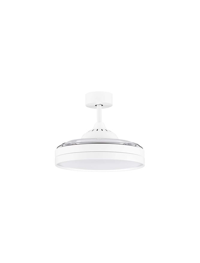 Висящо осветително тяло (пендел) NEVMA 36W LED Матово бял метал и ABS