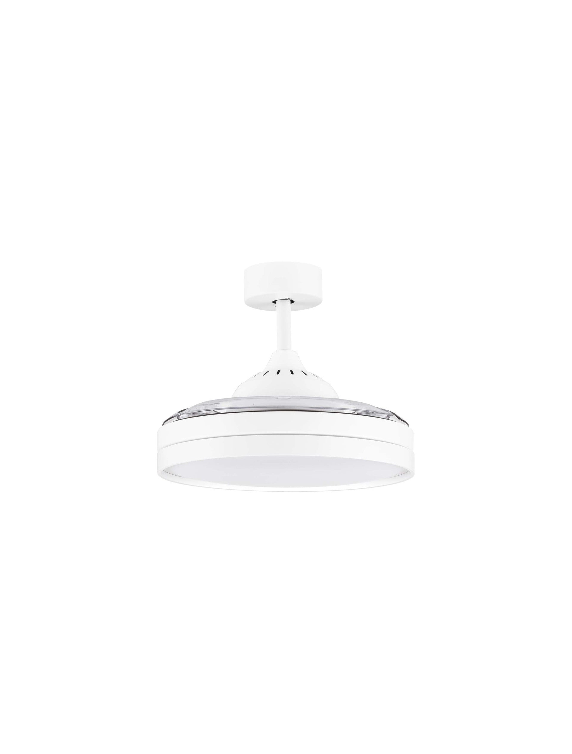 Окачена лампа NEVMA 36W LED, мат бял метал и ABS