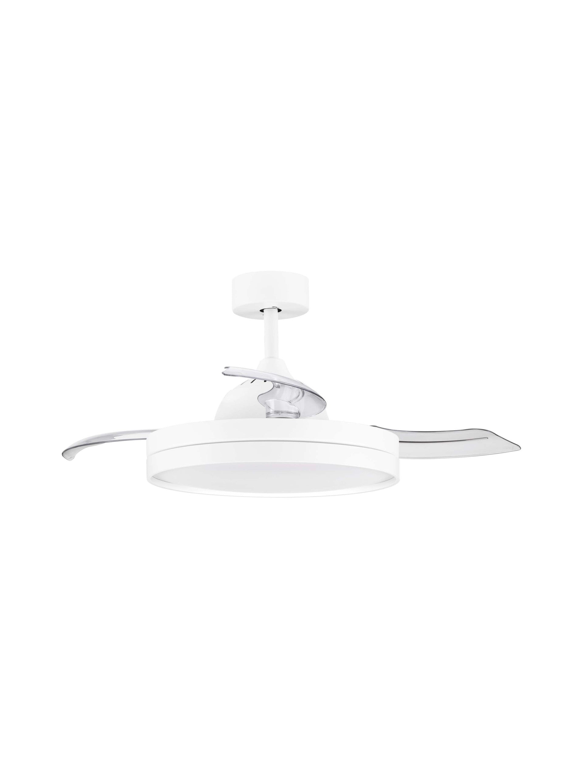 Окачена лампа NEVMA 36W LED, мат бял метал и ABS