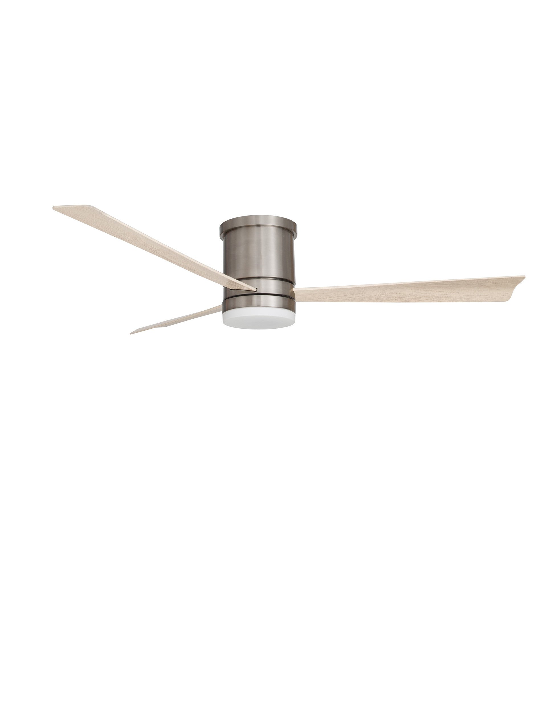 Плафон SATIN 35W Тъмен антрацит стомана и стъкло вентилатор Ø132 H25см