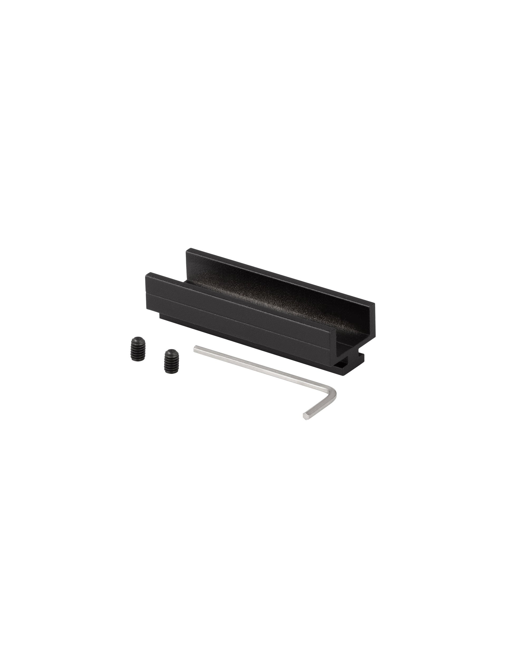 LED спот LINA за свързване вградени Пясъчно черен алуминий