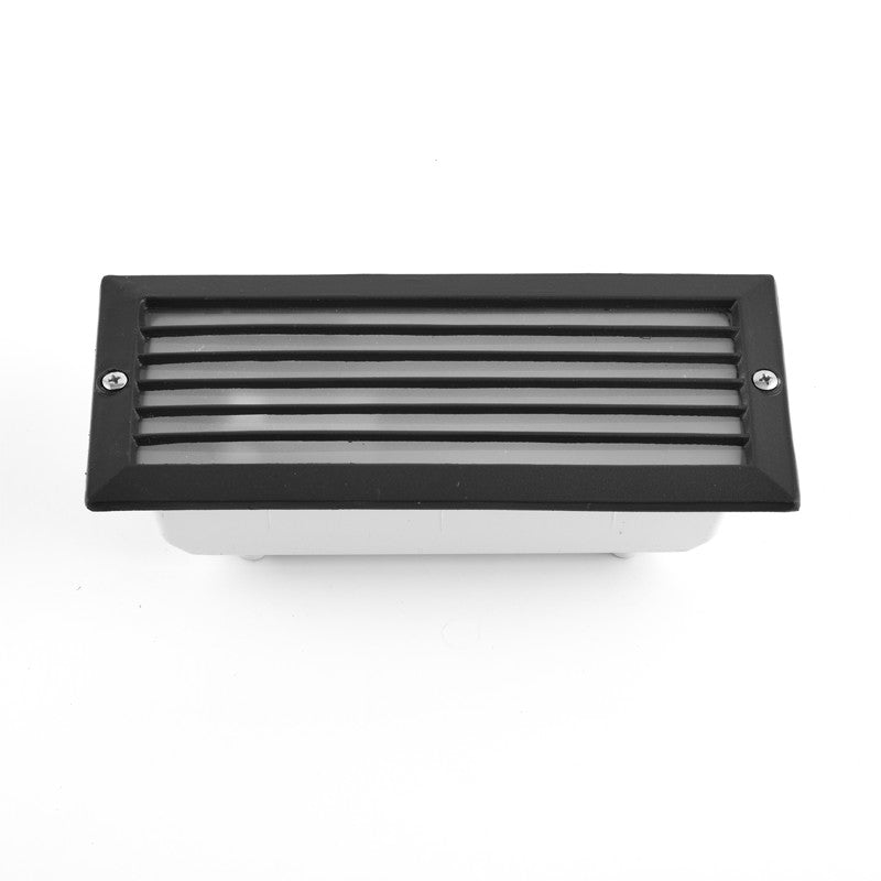 Built-in luminaire No. 63 with gray grille