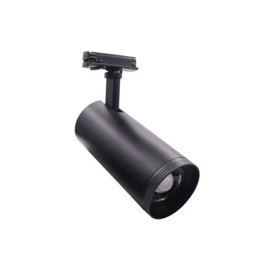 шинно осветително тяло LED COB черен AIMY 10W 4000K 1-фаз 15-55° 1260LM 230V Ra80