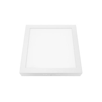 тънък LED панел бял квадратен плафон 18W 3000K 1650Lm 208mm 230V AC Ra80