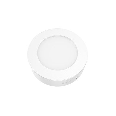 тънък LED панел бял кръгъл плафон 6W 4000K 470Lm Φ117 230V Ra80