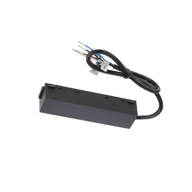 Конектор за захранване Arelux MAGNETIC TRACK с кабел 48V DC — черен.