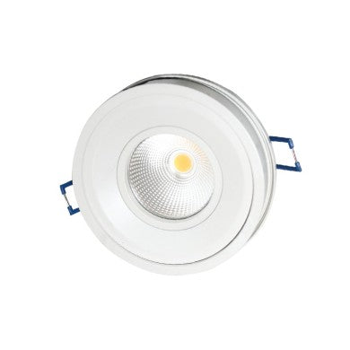 бял матов спот 10W 6400K 800LM COB EPISTAR LED 0-359° 0-80°