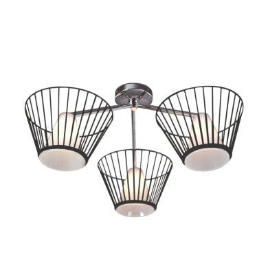 плафон 3x40W G9 бял