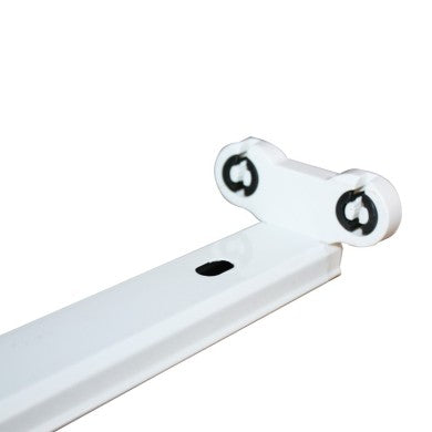 осветително тяло за LED лампа T8 230V двойно 2x150mm