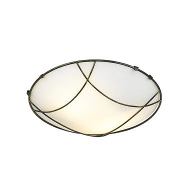 плафон метален черен-златен D40см 3xE27 MINOS