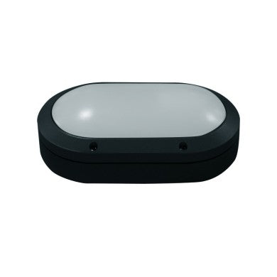 стенно осветително тяло черно IP54 E27 макс. 60W 280x185x96mm RAL C0026
