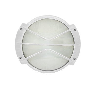 стенно осветително тяло бял IP54 E27 100W