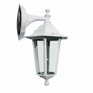 Стенно фенерно осветително тяло бял долен монтаж 216x305 RAL C3619M