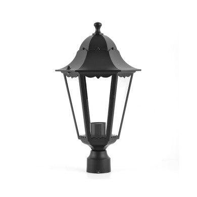 Градинско осветление сив 23,5x44,5см Φ60 RAL7016M