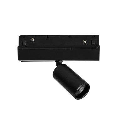 матов черен магнитен мини спот 48V DC 6W 3000K 600lm 24° OSRAM Ra90 Φ30x60mm
