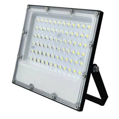 черен LED SMD прожектор IP65 50W 3000K 5750lm 100-277V AC Ra80 IK08 5г с вентилационен клапан