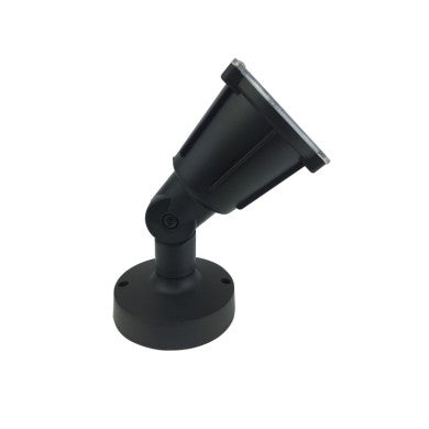 LED PP черен спот 230V IP54 6W 3000K 480lm SMD 120° Ra80