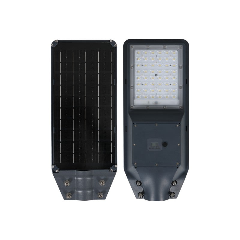 улично соларно LED осветително тяло 50W 4000K IP65 85°x160° Ra≥80
