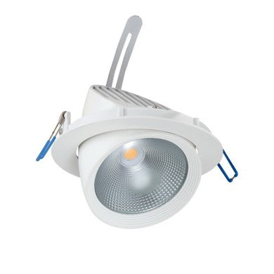 вградено LED подвижно осветително тяло бяло 20W 3000K 60° 1500LM 230V Ra80