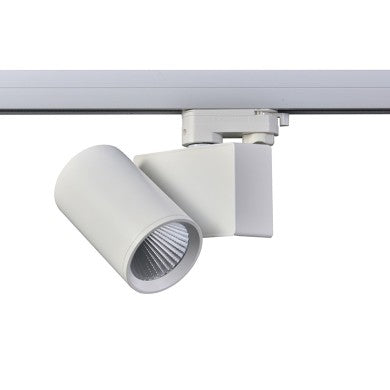 бяло LED шинно осветително тяло 20W 3000K 3-фазен 38° 2000lm 230V AC Ra80