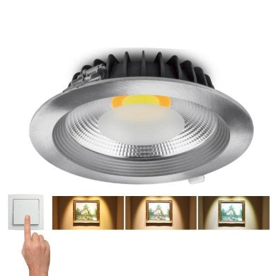 30W CCT 3STEP COB 2535Lm120° ΦΚ.200 NM