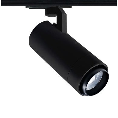Шинно LED осветително тяло MEL 25W 4000K 1-фазно ъгъл 25-60° 3000lm макс. 230V AC Ra80 черен
