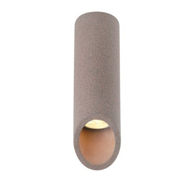 плафон 1xGU10 червен цимент D7xH24cm FALTSO